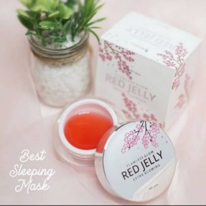 red jelly ms glow asli dan palsu