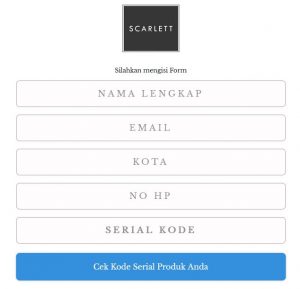 verifikasi scarlett whitening